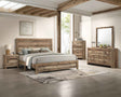 Elmer Brown Panel Bedroom Set by Crown Mark at Eve Furniture