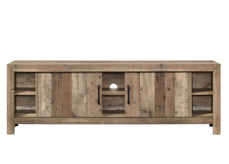 Elmer Natural TV Stand by Crown Mark at Eve Furniture