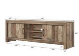 Elmer Natural TV Stand by Crown Mark at Eve Furniture