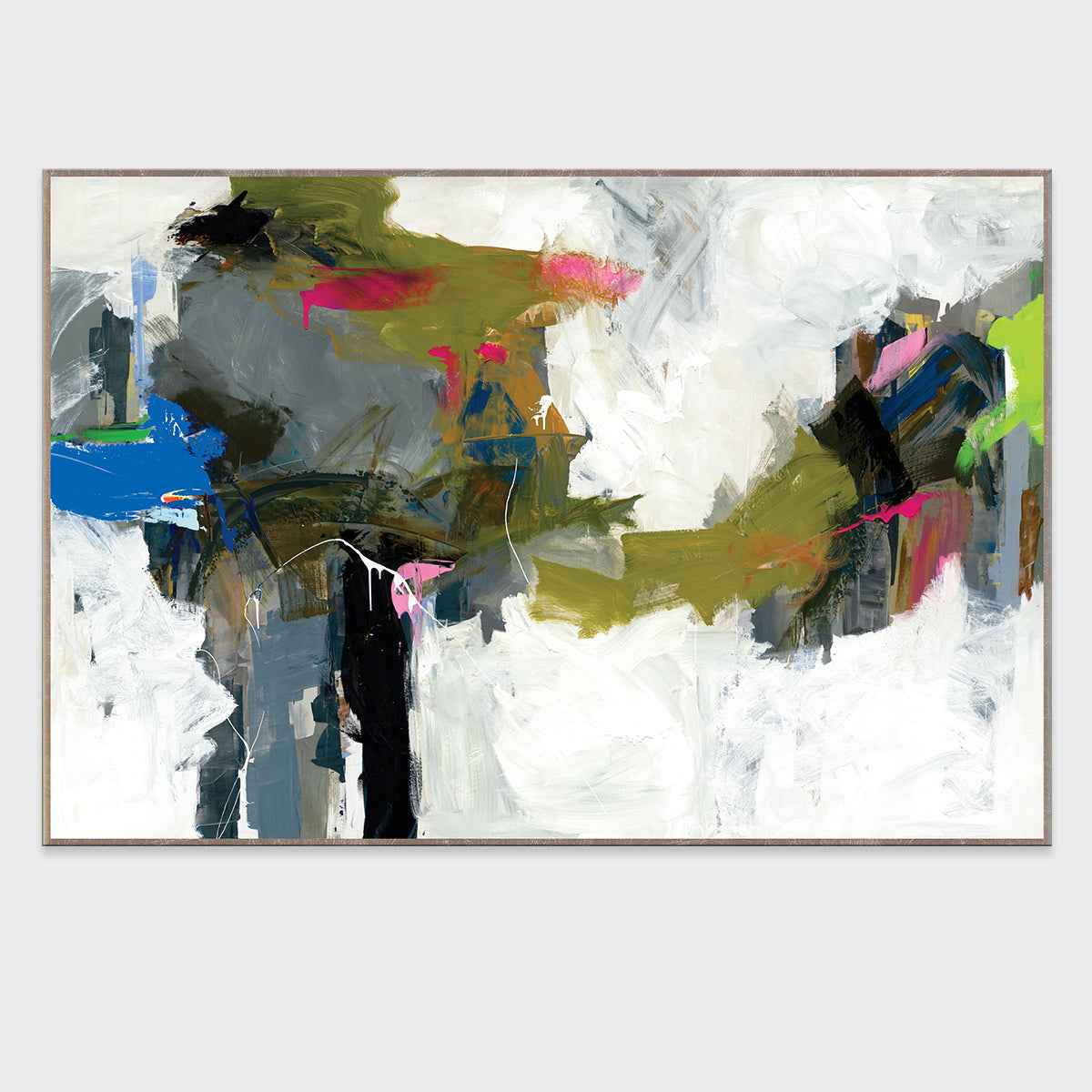 Elmer White Painting Art by Buddy Whitlock by Classic Home at Eve Furniture