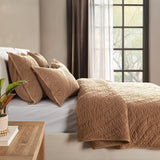 Elms Hazel Velvet Quilt Collection by Classic Home at Eve Furniture
