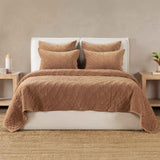 Elms Hazel Velvet Quilt Collection by Classic Home at Eve Furniture