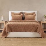 Elms Hazel Velvet Quilt Collection by Classic Home at Eve Furniture