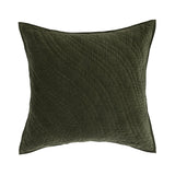 Elms Loden Green Velvet Quilt Collection by Classic Home at Eve Furniture