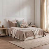 Elms Velvet Pebble Velvet Quilt Collection by Classic Home at Eve Furniture