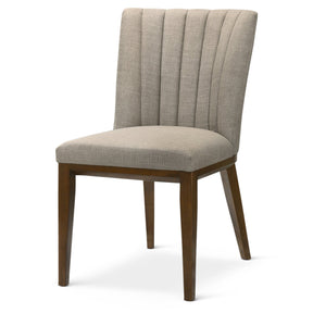 Elmwood Cream Fabric Dining Chair (Set Of 2) by Ashcroft Furniture at Eve Furniture