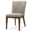 Elmwood Cream Fabric Dining Chair (Set Of 2) by Ashcroft Imports at Eve Furniture