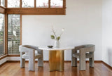 Elo Chair Light Grey by Moe's Home at Eve Furniture