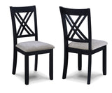 Eloise Light Gray 7-Piece Dining Set by Crown Mark at Eve Furniture