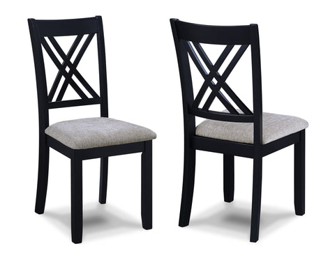 Eloise Light Gray 7-Piece Dining Set by Crown Mark at Eve Furniture