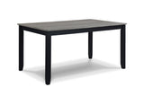 Eloise Light Gray 7-Piece Dining Set by Crown Mark at Eve Furniture