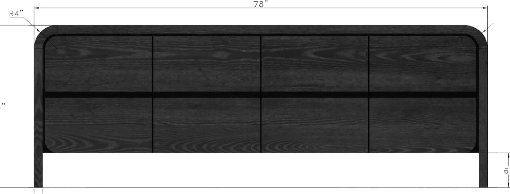 Elora Jet 78" Entertainment Console by Modus Furniture at Eve Furniture