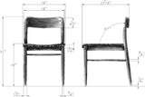 Elora Jet Dining Chair (Set of 2)
