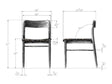 Elora Jet Dining Chair (Set of 2) by Modus Furniture at Eve Furniture