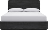 Elora Jet King Ash Wood Platform Bed by Modus Furniture at Eve Furniture