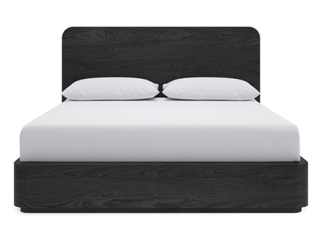 Elora Jet Queen Ash Wood Platform Bed by Modus Furniture at Eve Furniture