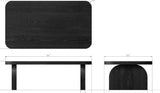 Elora Jet Rectangular Coffee Table by Modus Furniture at Eve Furniture