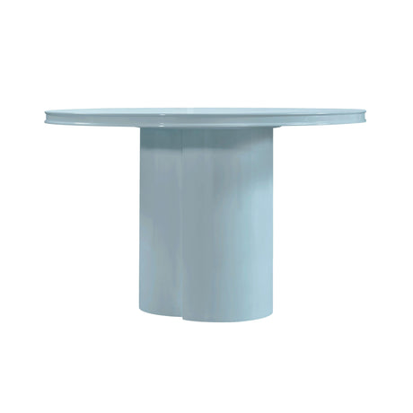 Elora Lacquer 47" Round Dining Table by TOV Furniture at Eve Furniture