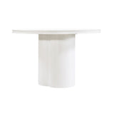 Elora Lacquer 47" Round Dining Table by TOV Furniture at Eve Furniture