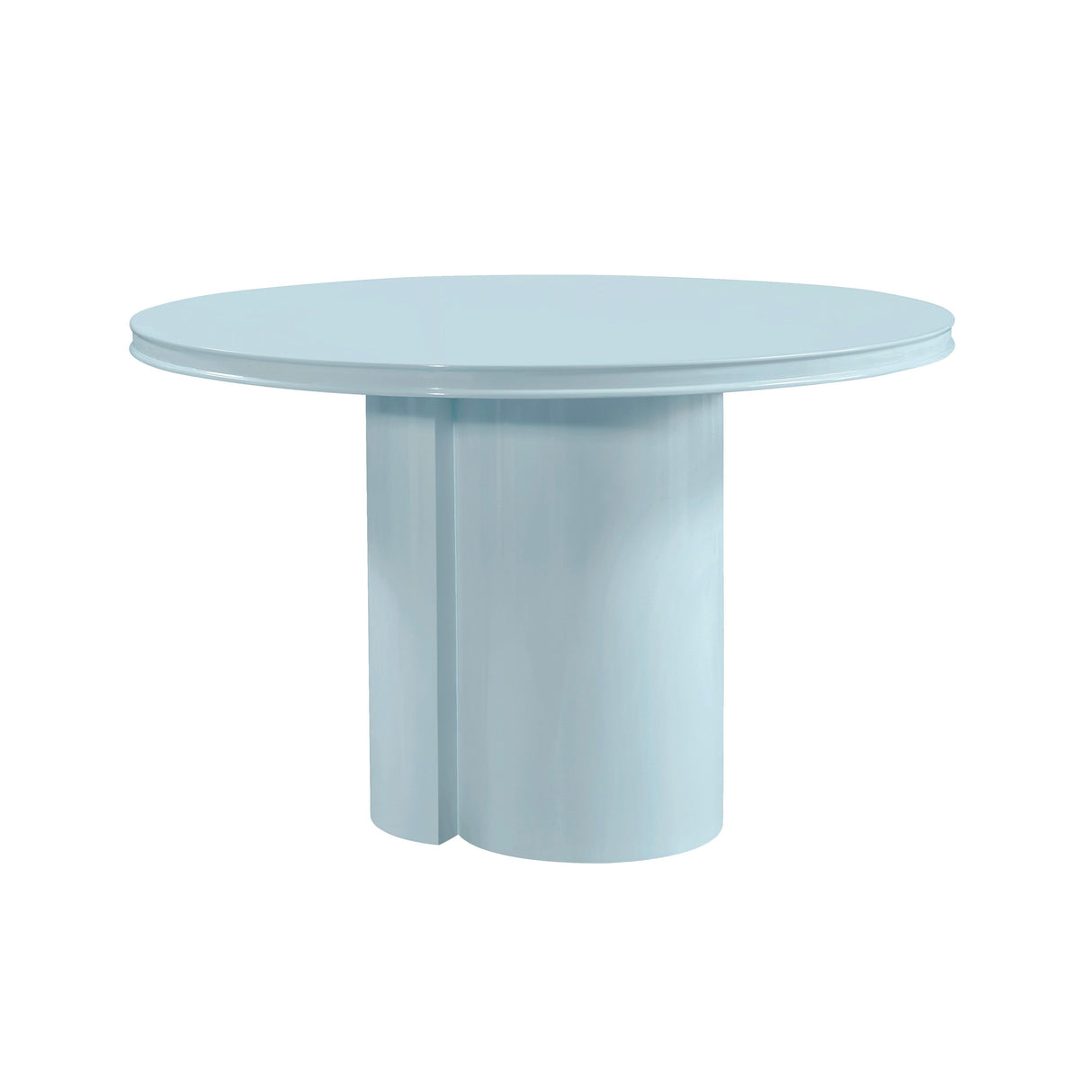 Elora Lacquer 47" Round Dining Table by TOV Furniture at Eve Furniture