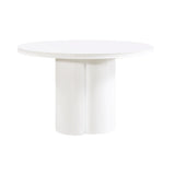 Elora Lacquer 47" Round Dining Table by TOV Furniture at Eve Furniture
