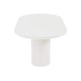 Elora Lacquer 79" Oval Dining Table by TOV Furniture at Eve Furniture