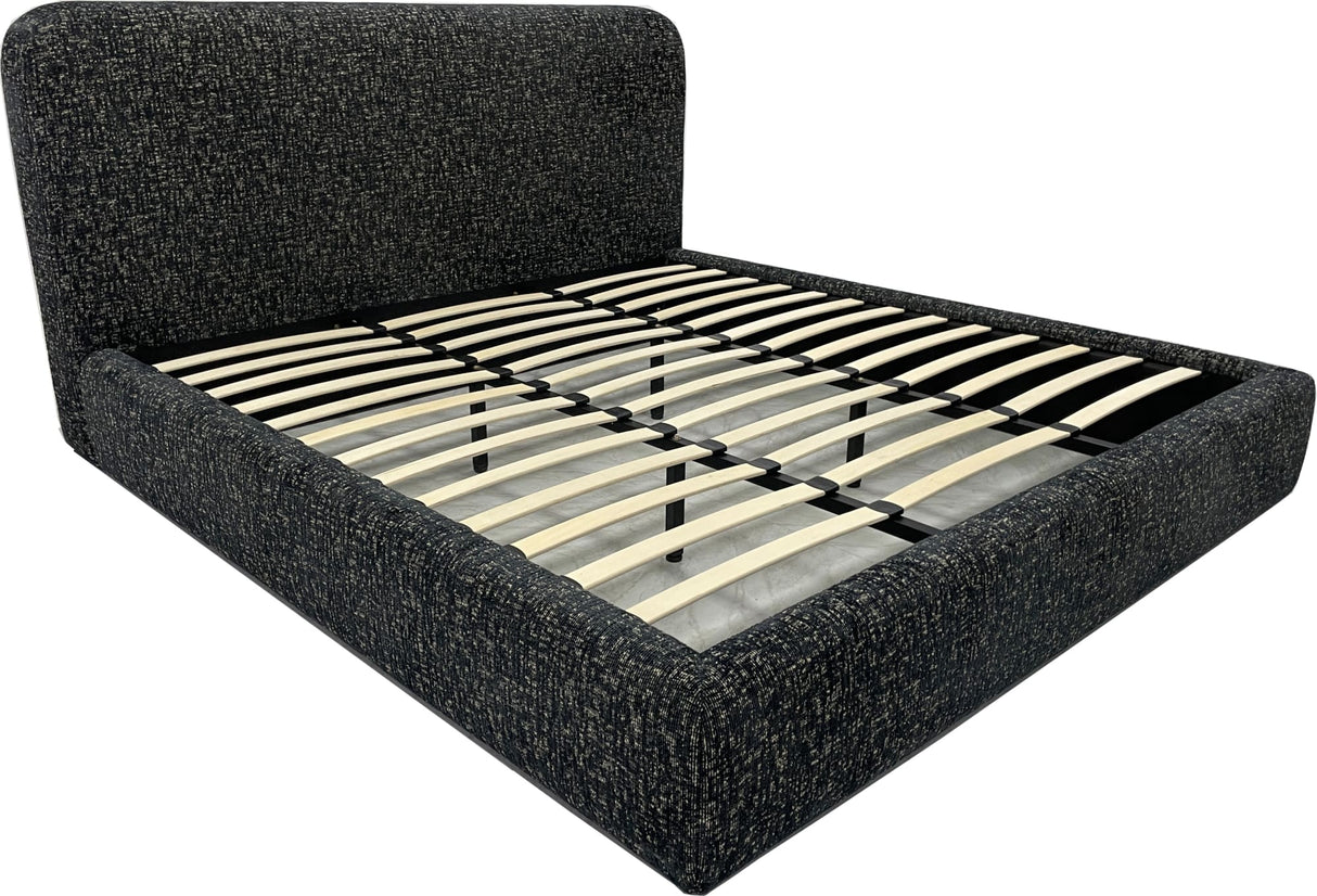 Elora Moonlight California King Upholstered Platform Bed by Modus Furniture at Eve Furniture