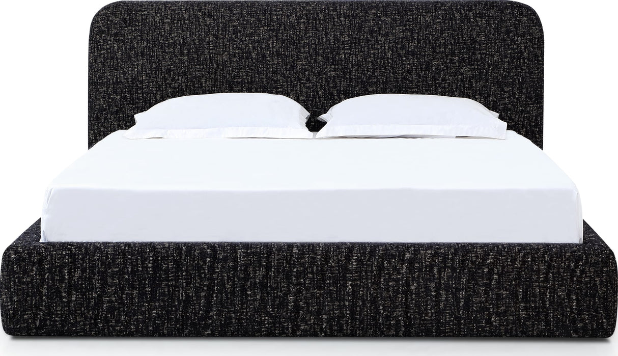 Elora Moonlight King Upholstered Platform Bed by Modus Furniture at Eve Furniture