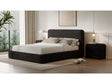 Elora Moonlight King Upholstered Platform Bed by Modus Furniture at Eve Furniture