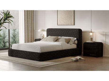 Elora Moonlight King Upholstered Platform Bed by Modus Furniture at Eve Furniture
