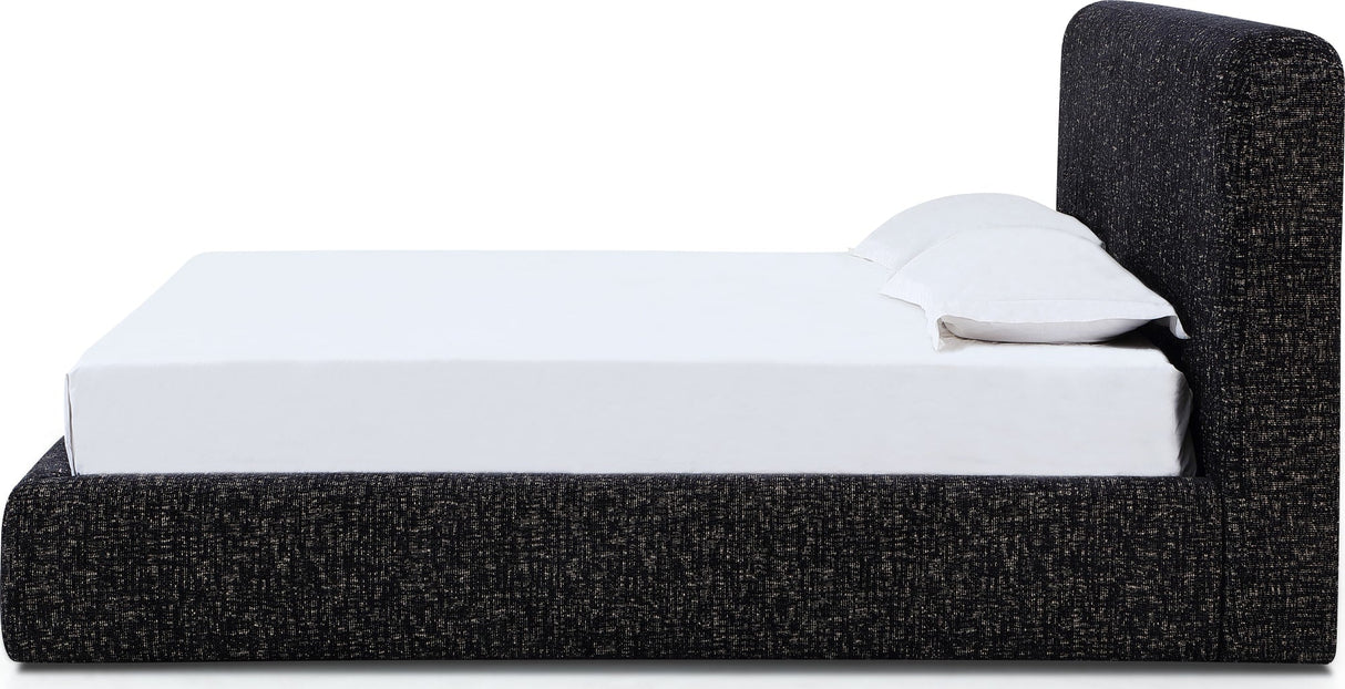 Elora Moonlight Queen Upholstered Platform Bed by Modus Furniture at Eve Furniture