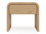 Elora Timber One Drawer Nightstand by Modus Furniture at Eve Furniture