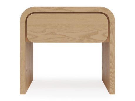 Elora Timber One Drawer Nightstand by Modus Furniture at Eve Furniture