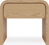 Elora Timber One Drawer Nightstand by Modus Furniture at Eve Furniture
