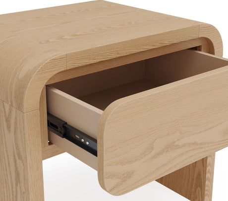 Elora Timber One Drawer Nightstand by Modus Furniture at Eve Furniture