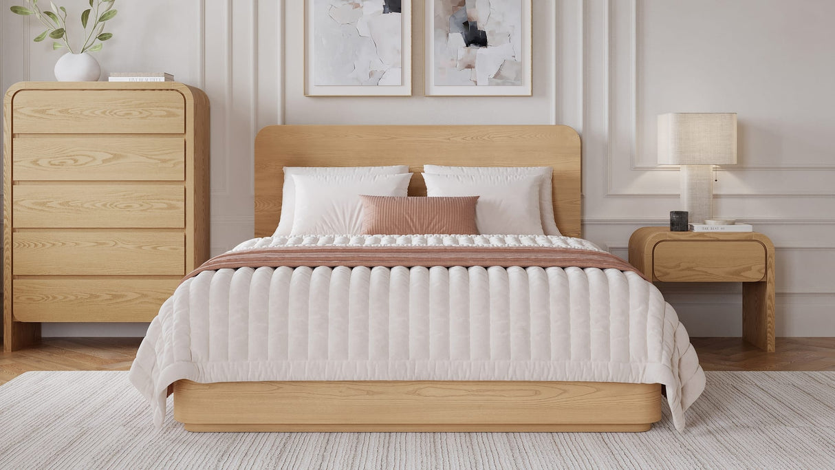 Elora Timber One Drawer Nightstand by Modus Furniture at Eve Furniture