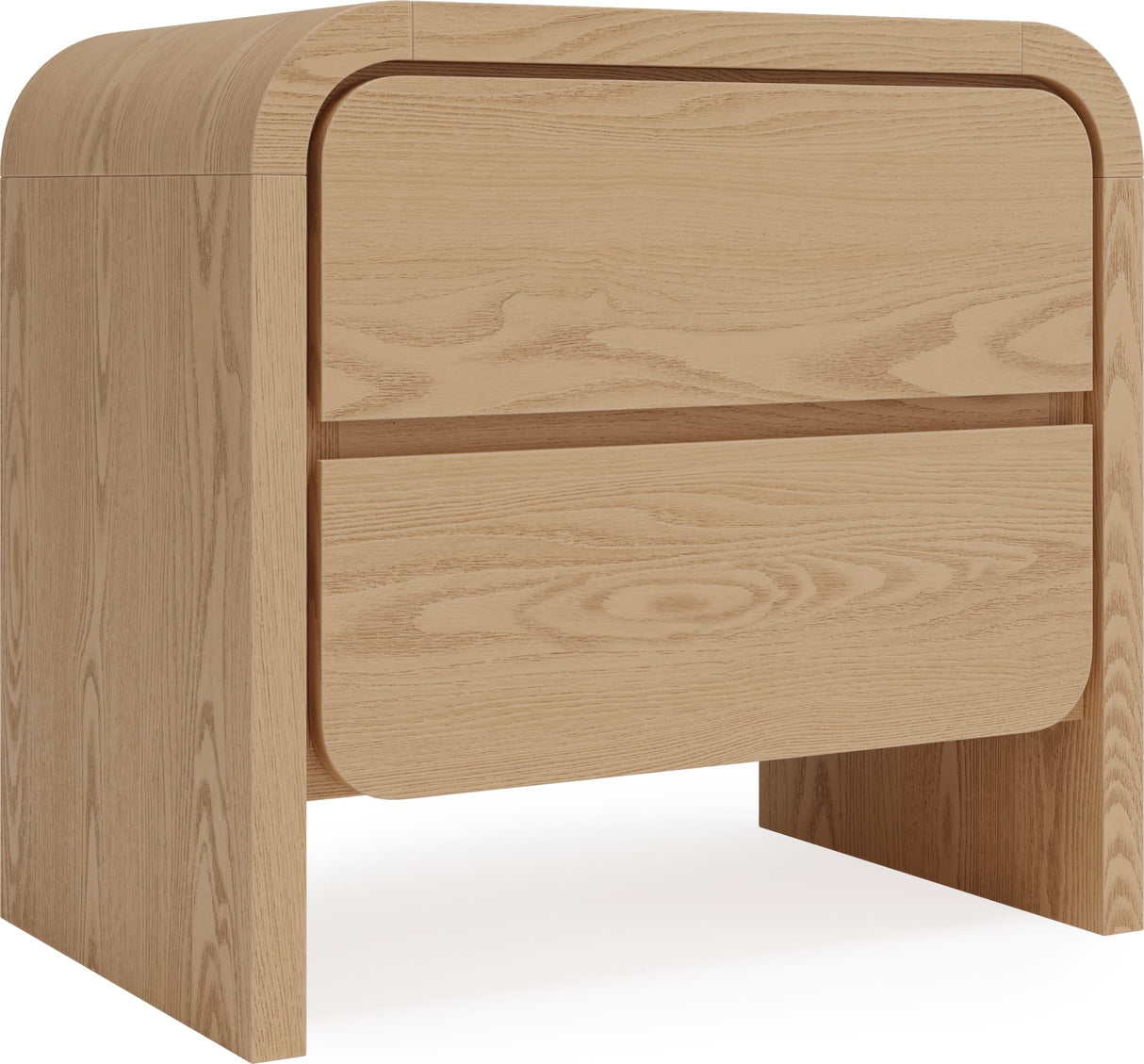 Elora Timber Two Drawer Nightstand by Modus Furniture at Eve Furniture
