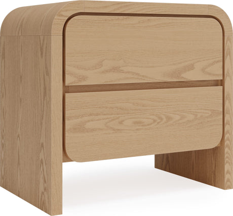 Elora Timber Two Drawer Nightstand by Modus Furniture at Eve Furniture