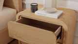 Elora Timber Two Drawer Nightstand by Modus Furniture at Eve Furniture