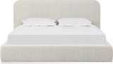 Elora Whitewashed Full Upholstered Platform Bed by Modus Furniture at Eve Furniture