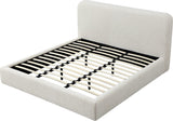 Elora Whitewashed Full Upholstered Platform Bed by Modus Furniture at Eve Furniture
