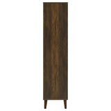 Elouise Dark Pine 4-Door Engineered Wood Tall Accent Cabinet by Coaster at Eve Furniture