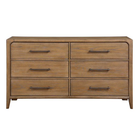 Elowen Brown 4-Piece Queen Bedroom Set by Homelegance at Eve Furniture