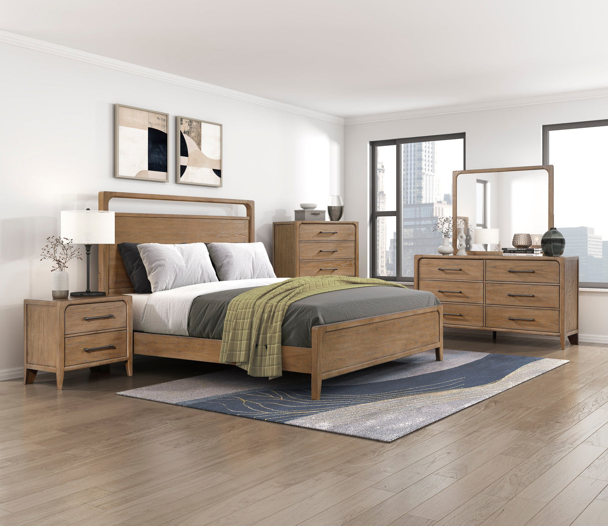 Elowen Brown Bedroom Set by Homelegance at Eve Furniture