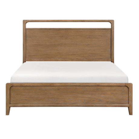 Elowen Brown King Bed by Homelegance at Eve Furniture