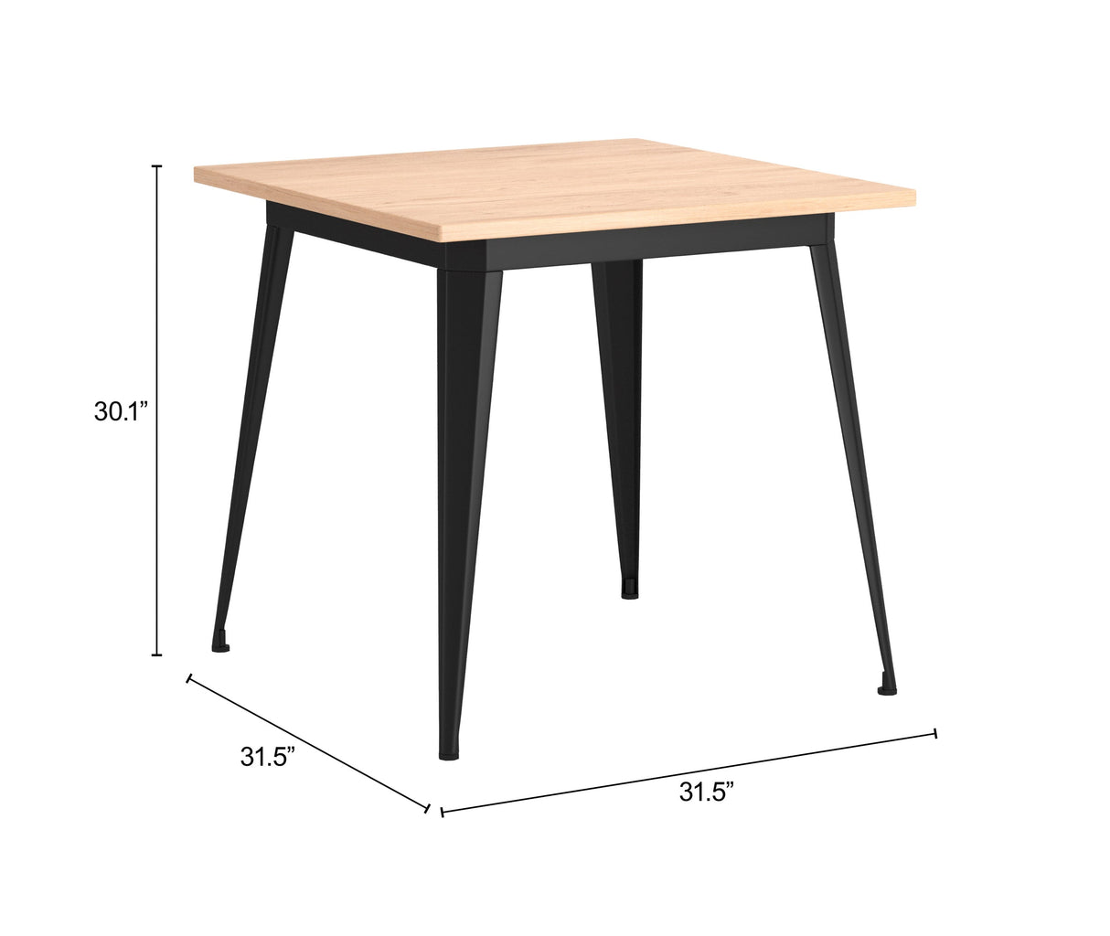 Elowen Natural Dining Table by Zuomod at Eve Furniture