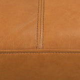 Elton 111.4L x 68.1W x 34.3H Tan Leather Right Chaise Sectional by Mercana at Eve Furniture
