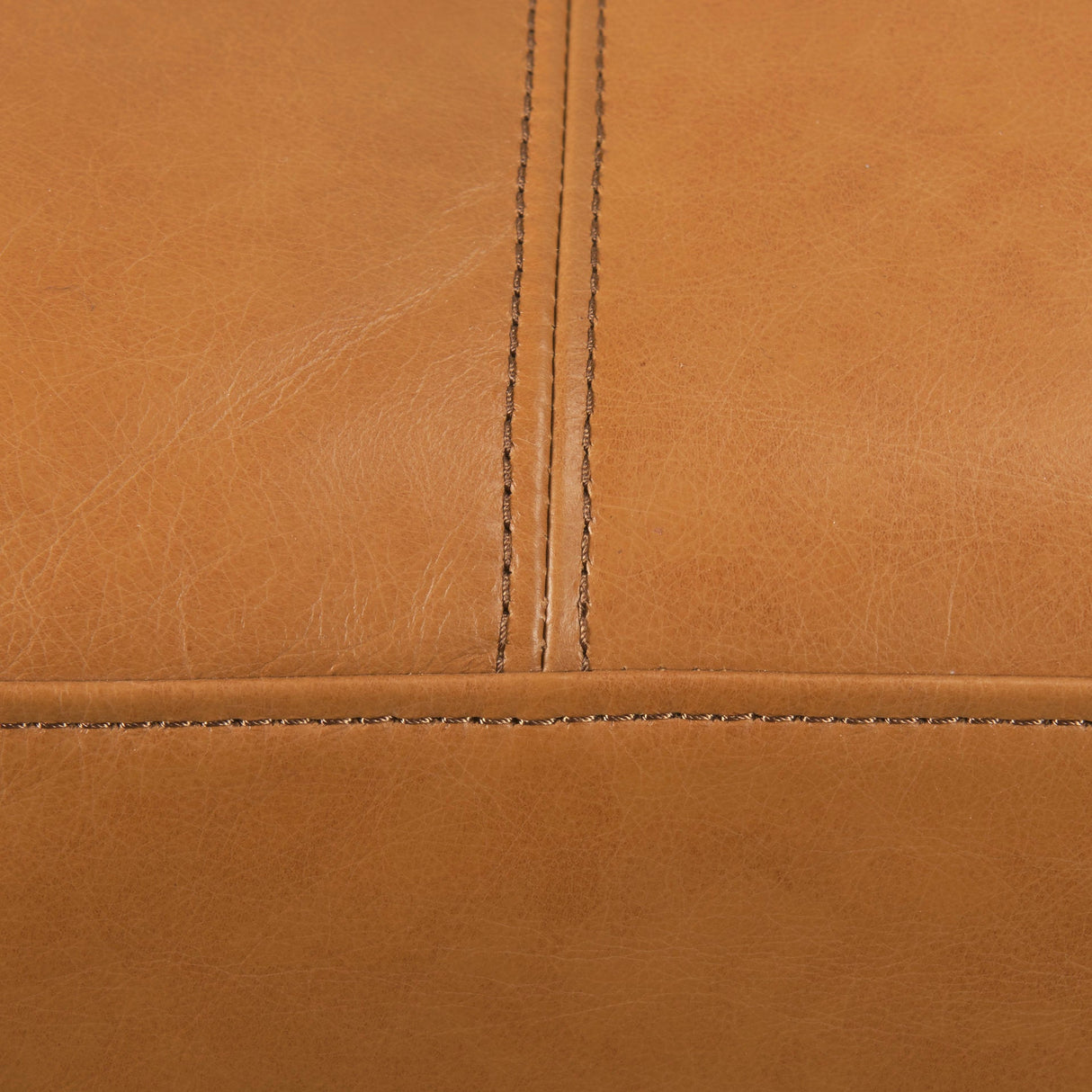 Elton Tan Leather Right Chaise Sectional by Mercana at Eve Furniture