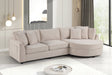 Elva Beige Sectional by Happy Homes at Eve Furniture