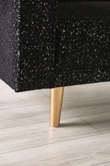 Elverum Black Sofa & Loveseat by Furniture of America at Eve Furniture